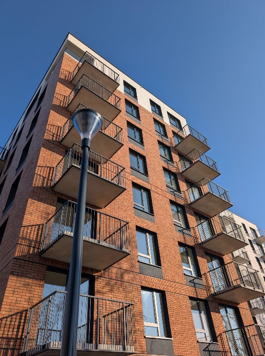 Postęp pracy inwestycji Apartamenty Portowa, Krakow