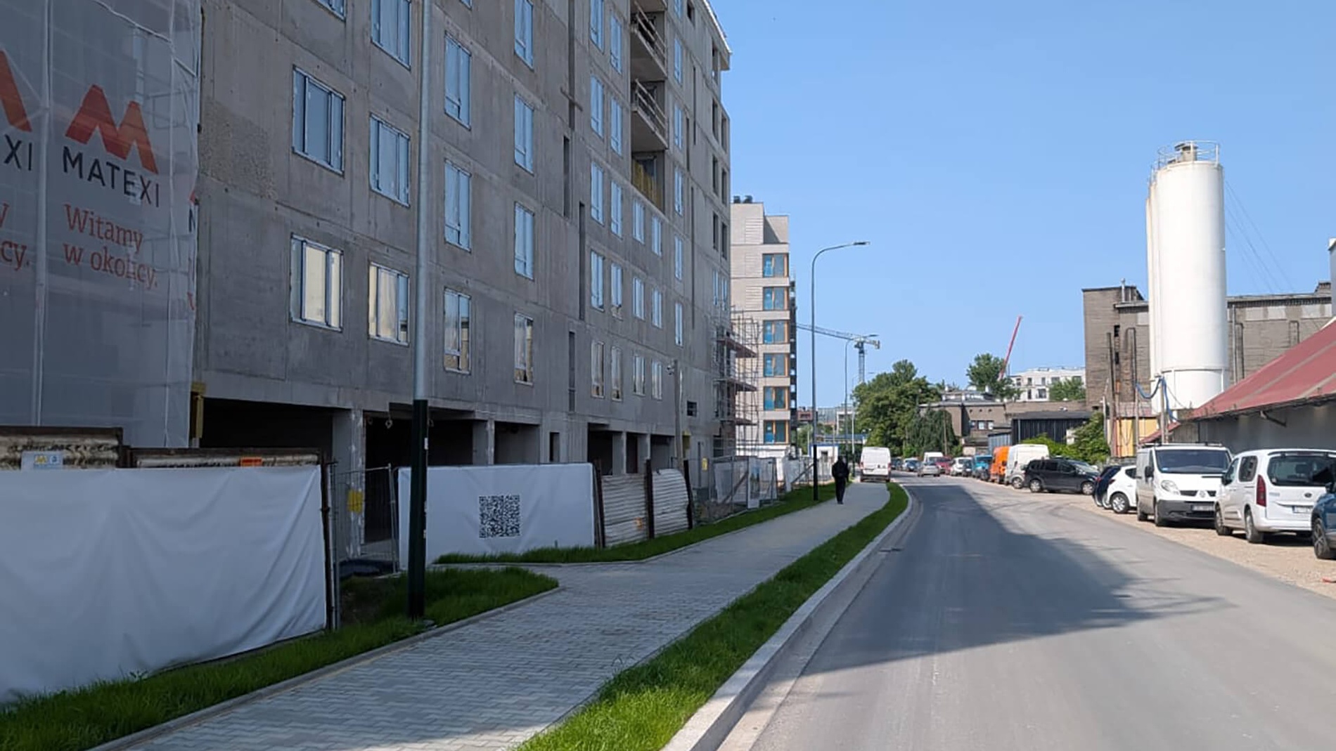 Postęp pracy inwestycji Apartamenty Portowa, Krakow