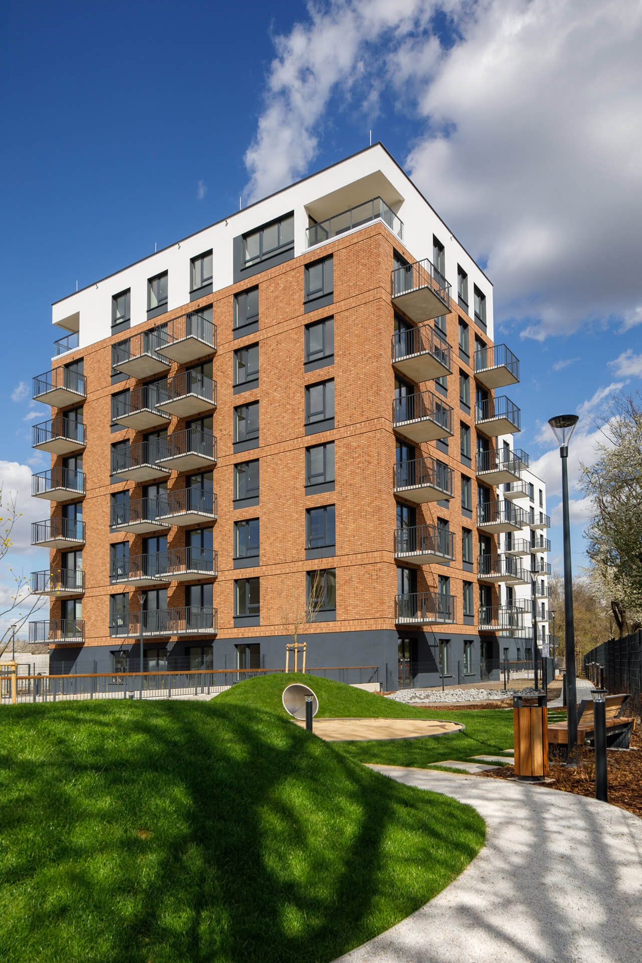 Budynek inwestycji Apartamenty Portowa, Kraków