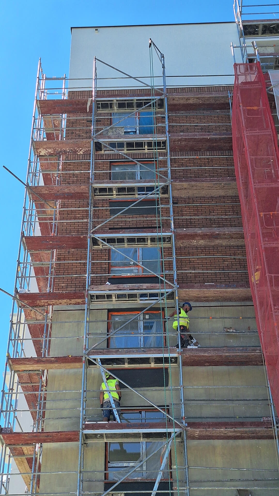 Postęp pracy budowy inwestycji Apartamenty Portowa, Kraków