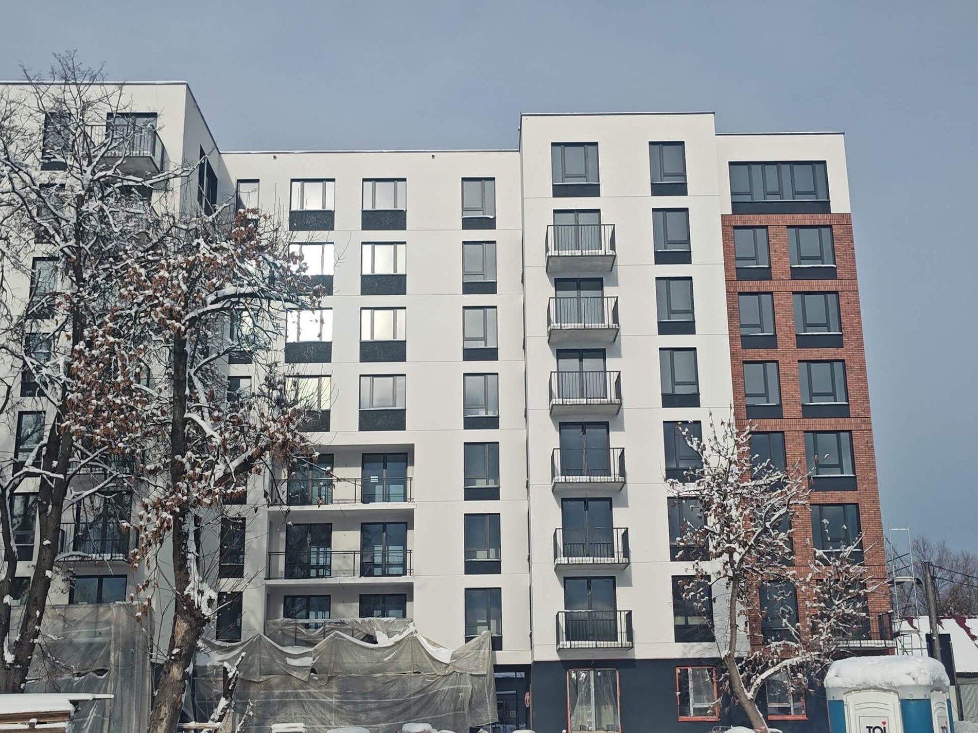 Budynek inwestycji Apartamenty Portowa, Kraków