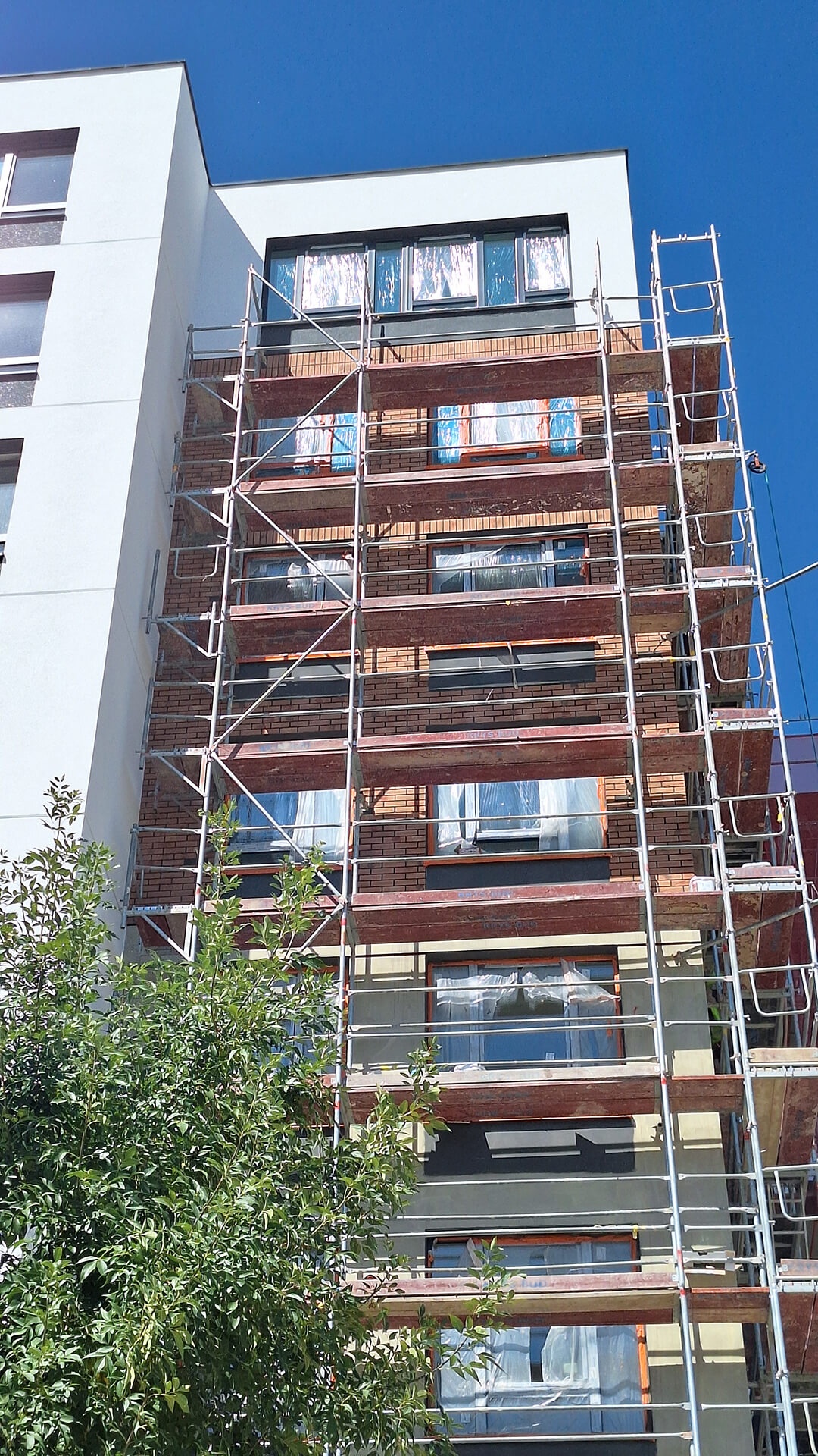Postęp pracy budowy inwestycji Apartamenty Portowa, Kraków