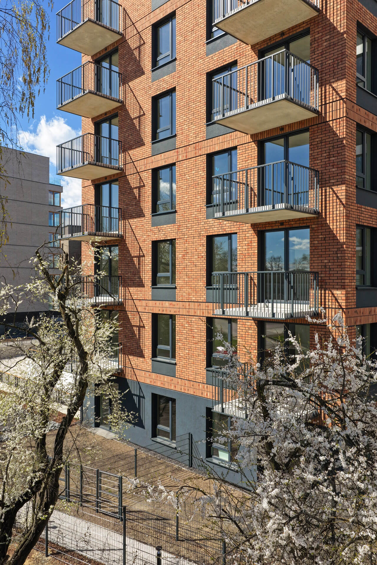 Budynek inwestycji Apartamenty Portowa, Kraków