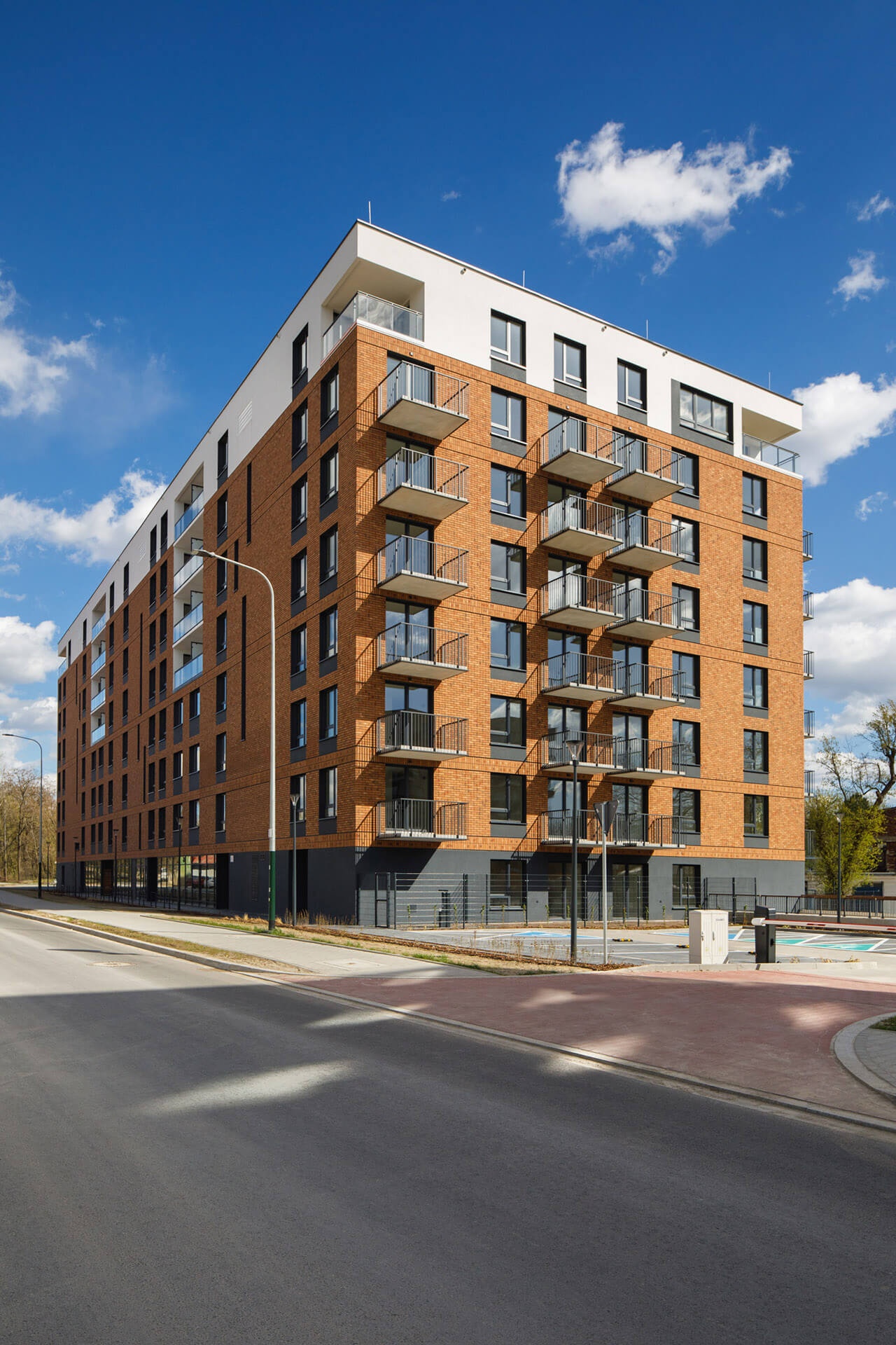 Budynek inwestycji Apartamenty Portowa, Kraków