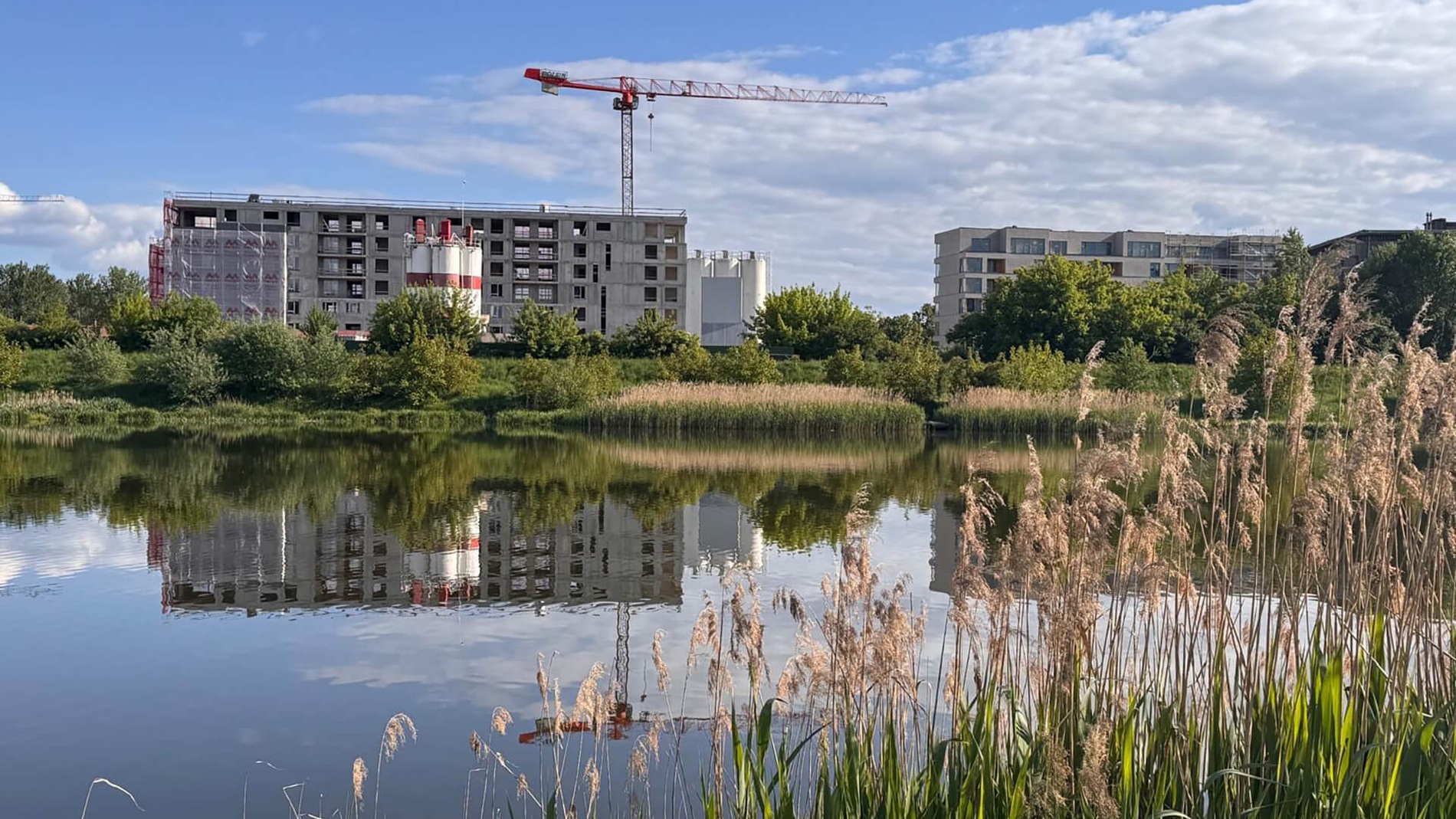 Postęp pracy inwestycji Apartamenty Portowa, Kraków