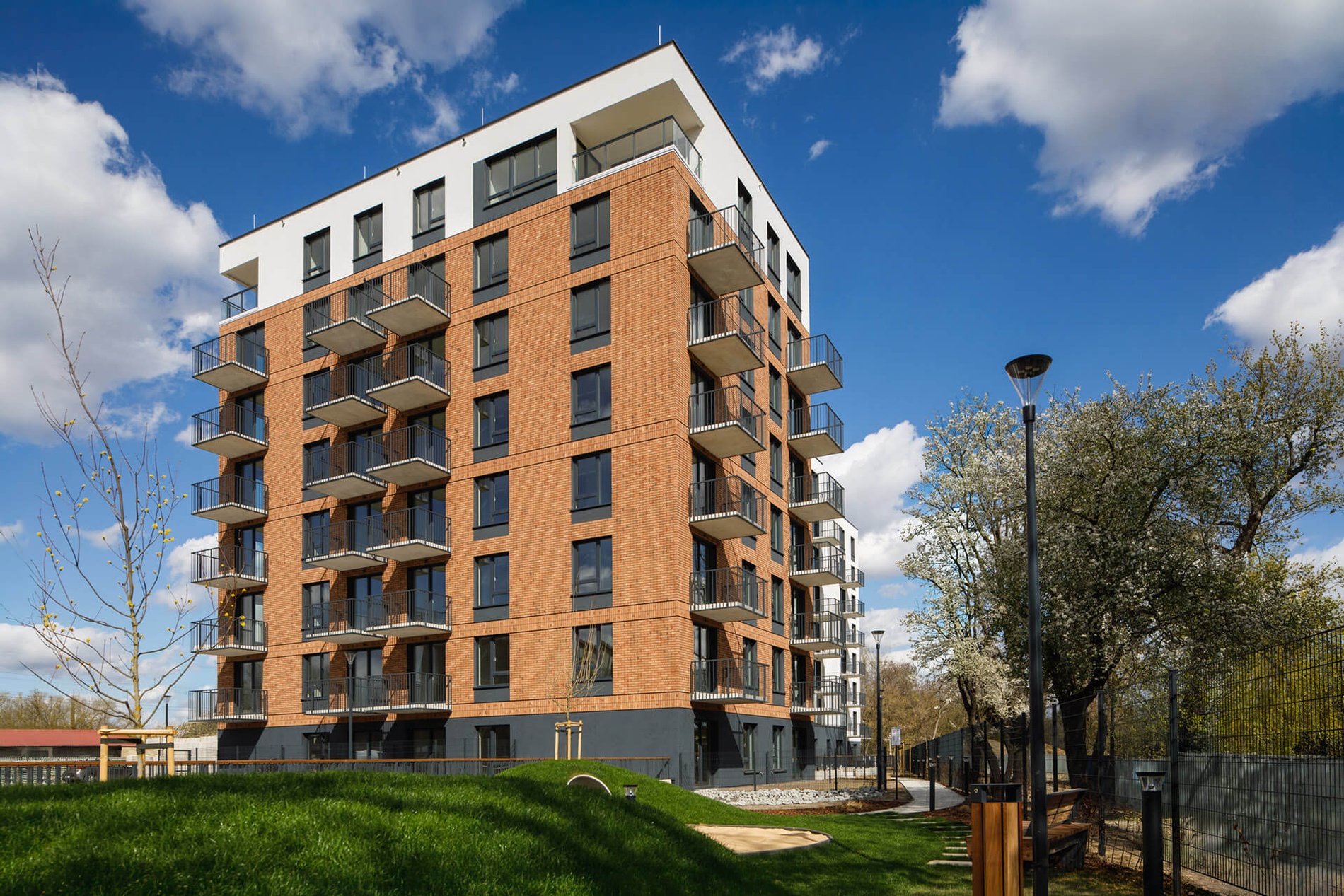 Budynek inwestycji Apartamenty Portowa, Kraków