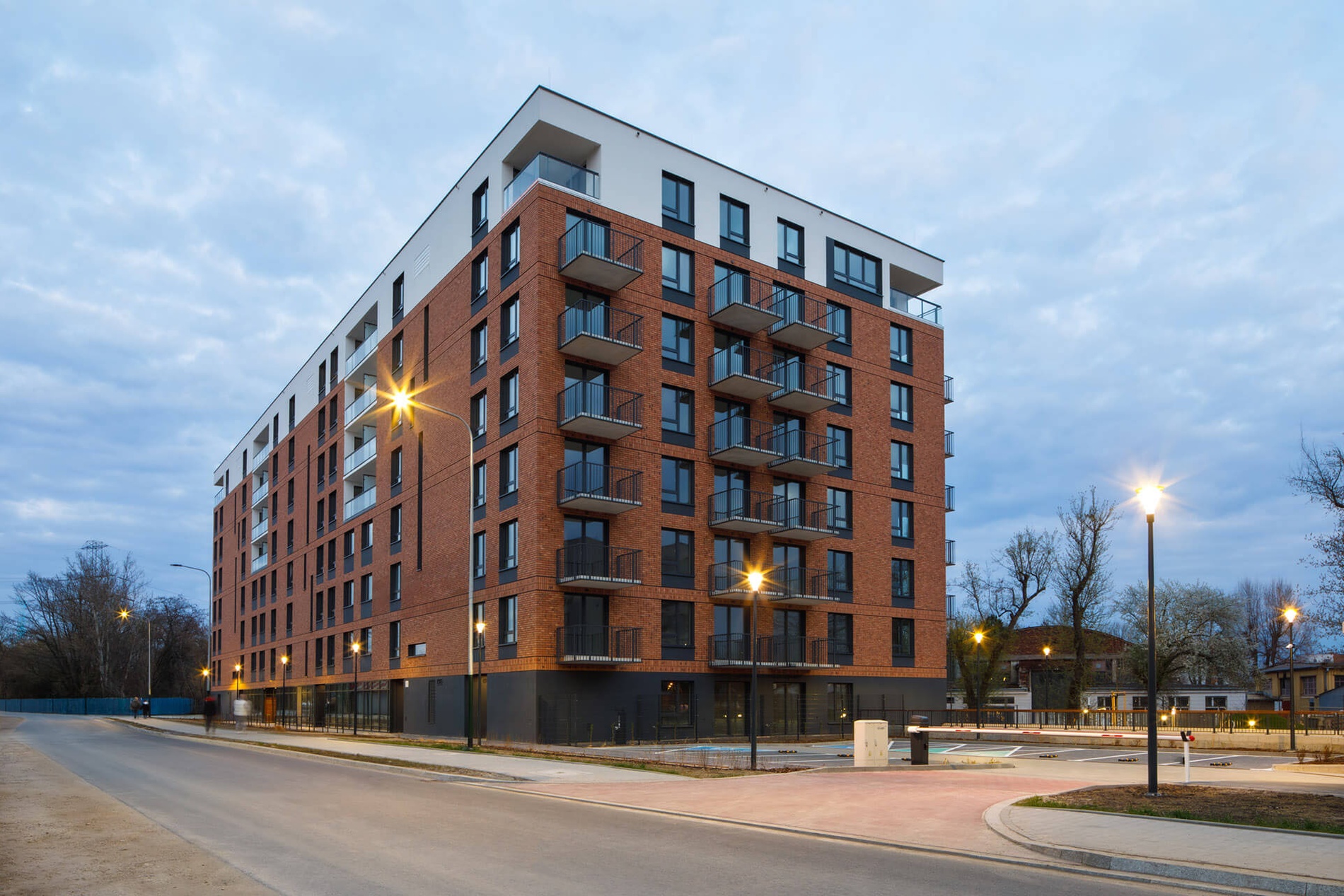 Budynek inwestycji Apartamenty Portowa, Kraków