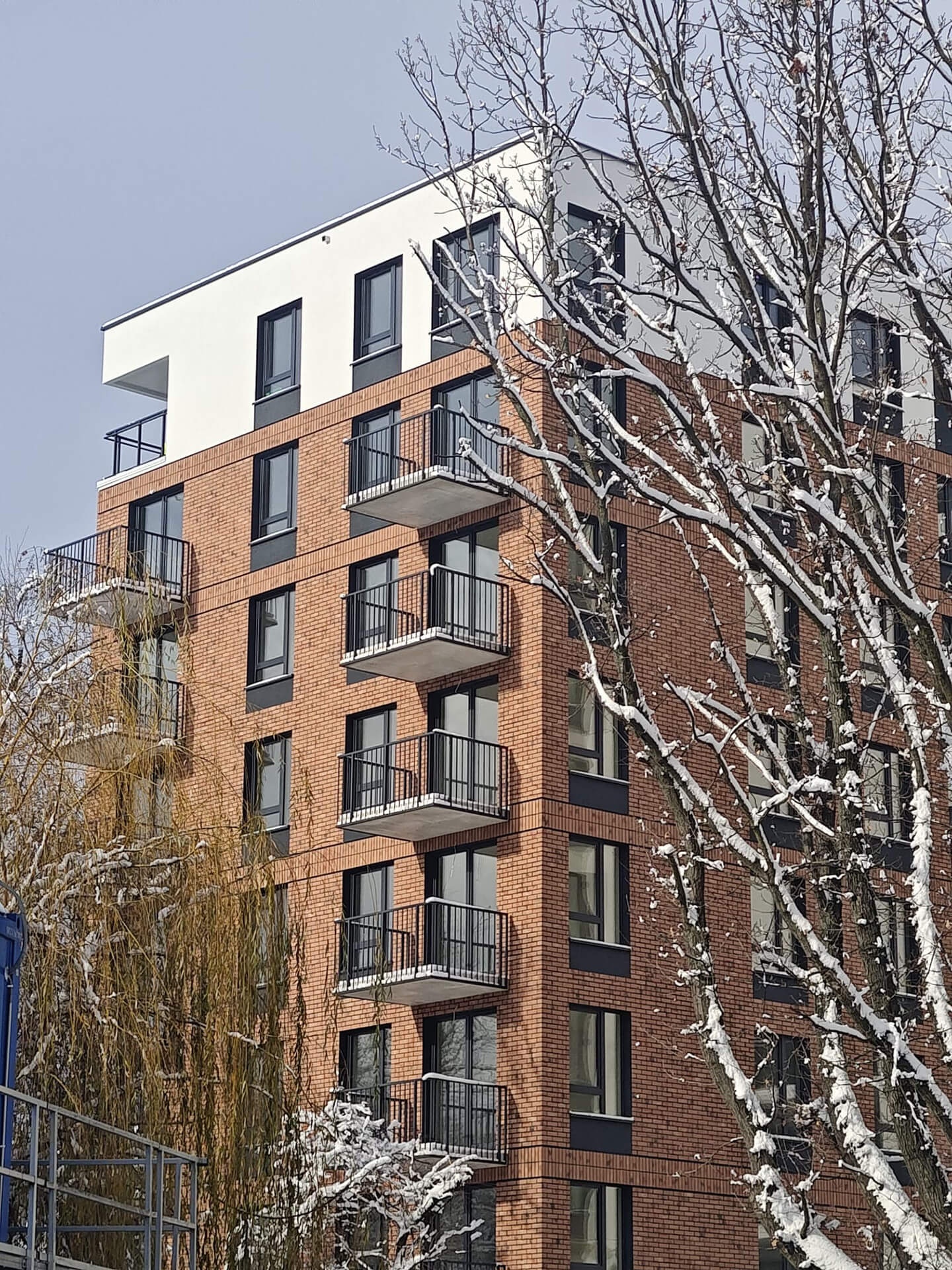 Budynek inwestycji Apartamenty Portowa, Kraków