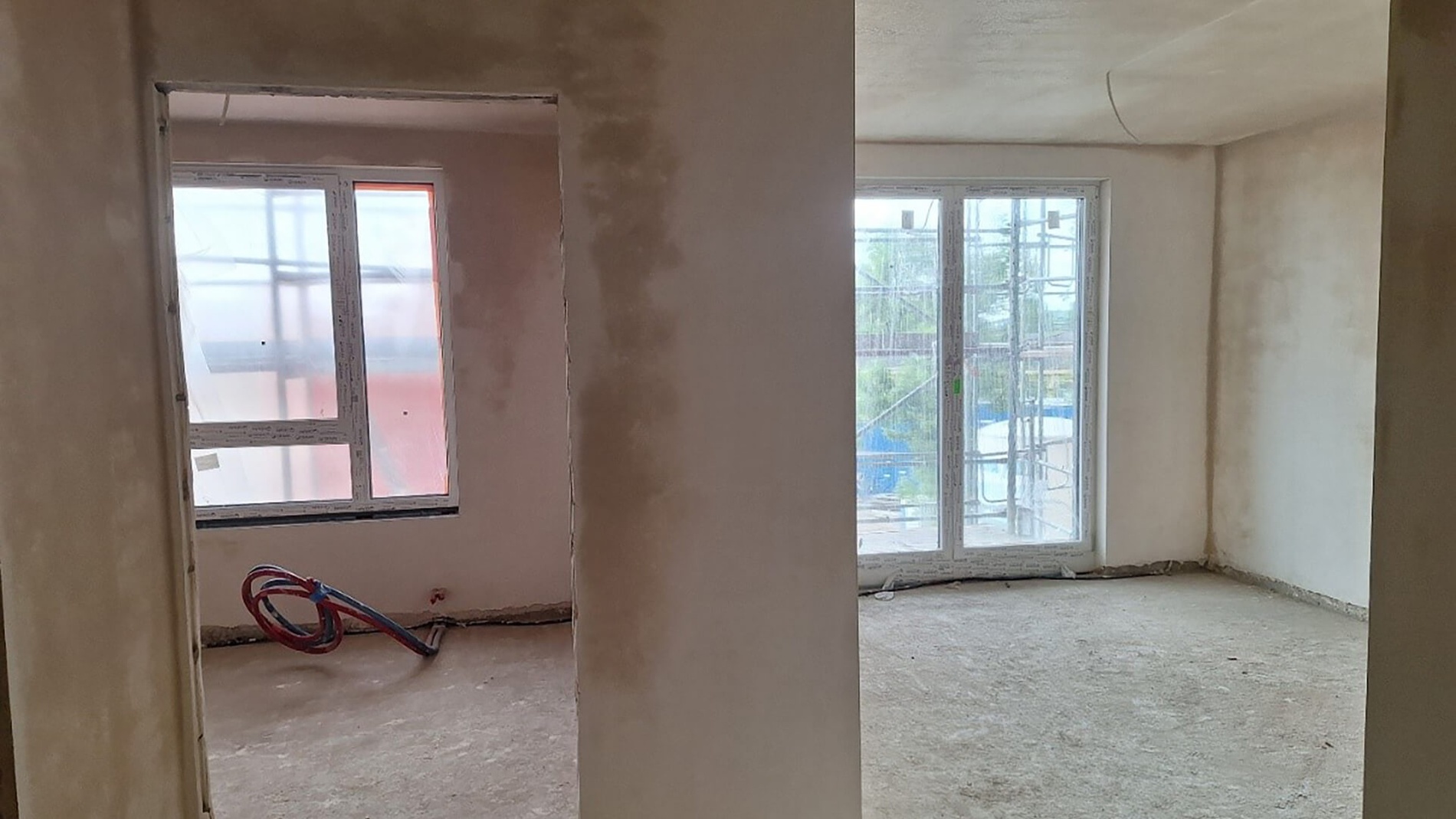 Postęp pracy inwestycji Apartamenty Portowa, Krakow