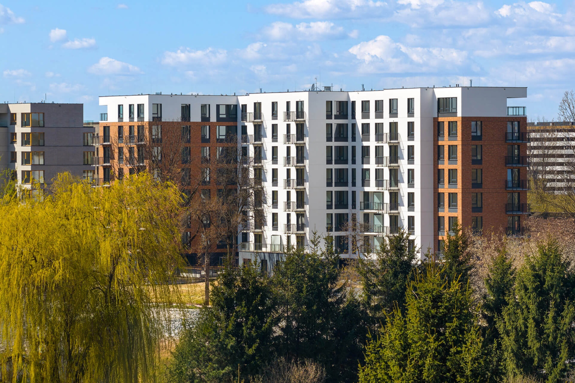 Budynek inwestycji Apartamenty Portowa, Kraków