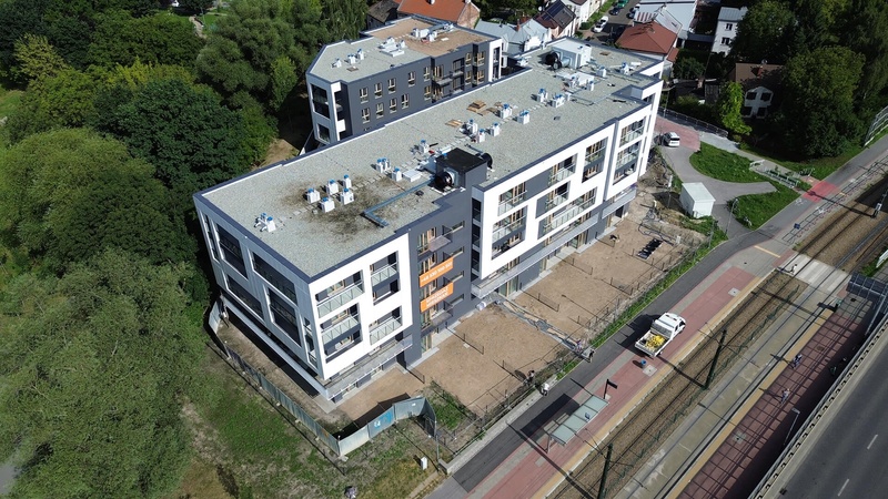 Postęp pracy inwestycji Do Wilgi, Kraków