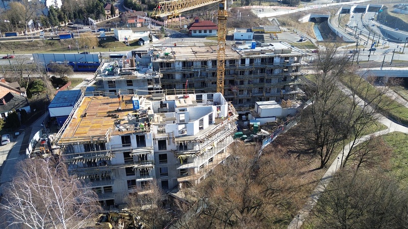 Postęp pracy Do Wilgi, Kraków