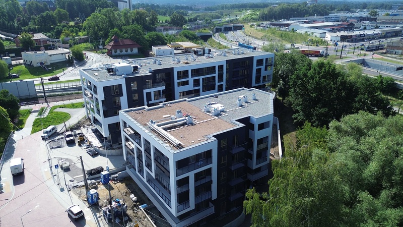 Postęp pracy inwestycji Do Wilgi, Kraków