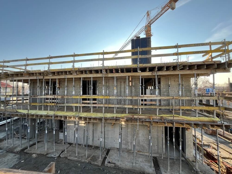 Postęp pracy Do Wilgi, Kraków