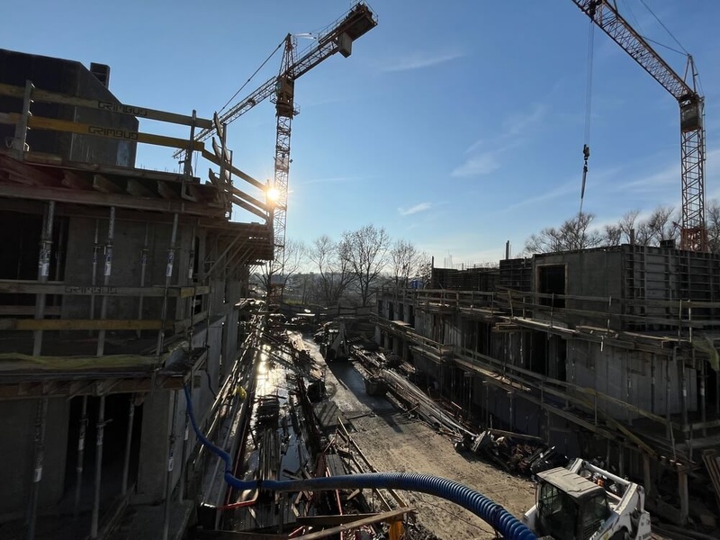 Postęp pracy Do Wilgi, Kraków