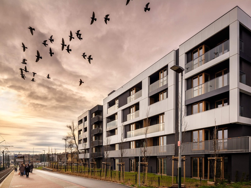 Postęp pracy inwestycji Do Wilgi, Kraków