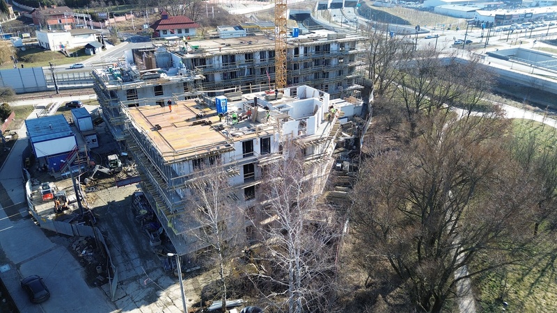 Postęp pracy Do Wilgi, Kraków