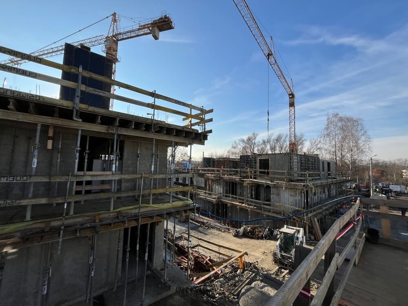 Postęp pracy Do Wilgi, Kraków