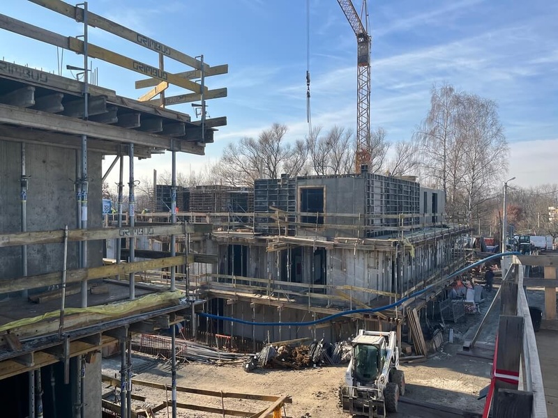 Postęp pracy Do Wilgi, Kraków