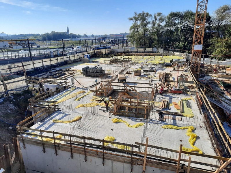 Postęp pracy Do Wilgi, Kraków