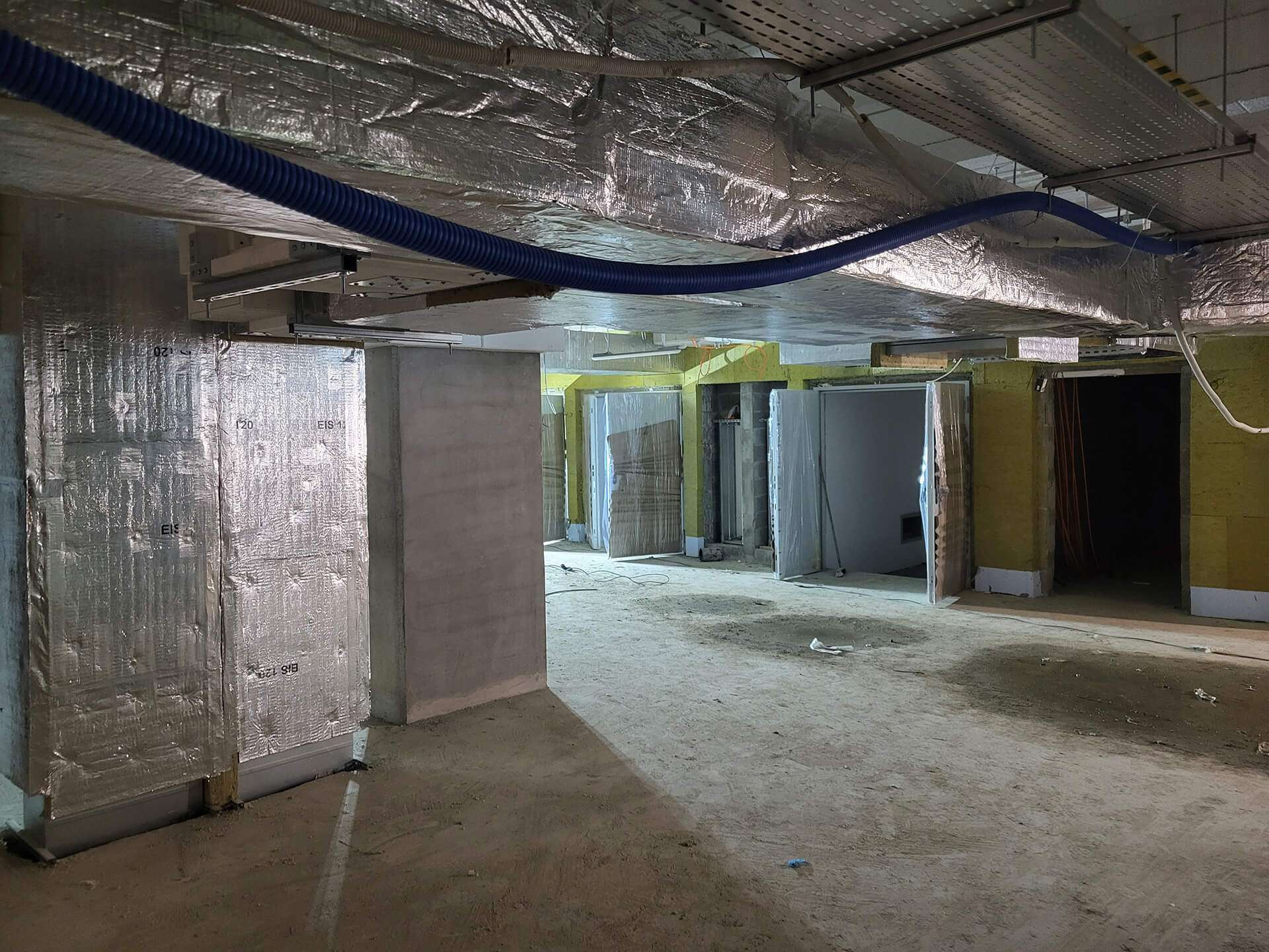 Postęp pracy Splot Wola, Warszawa Wola