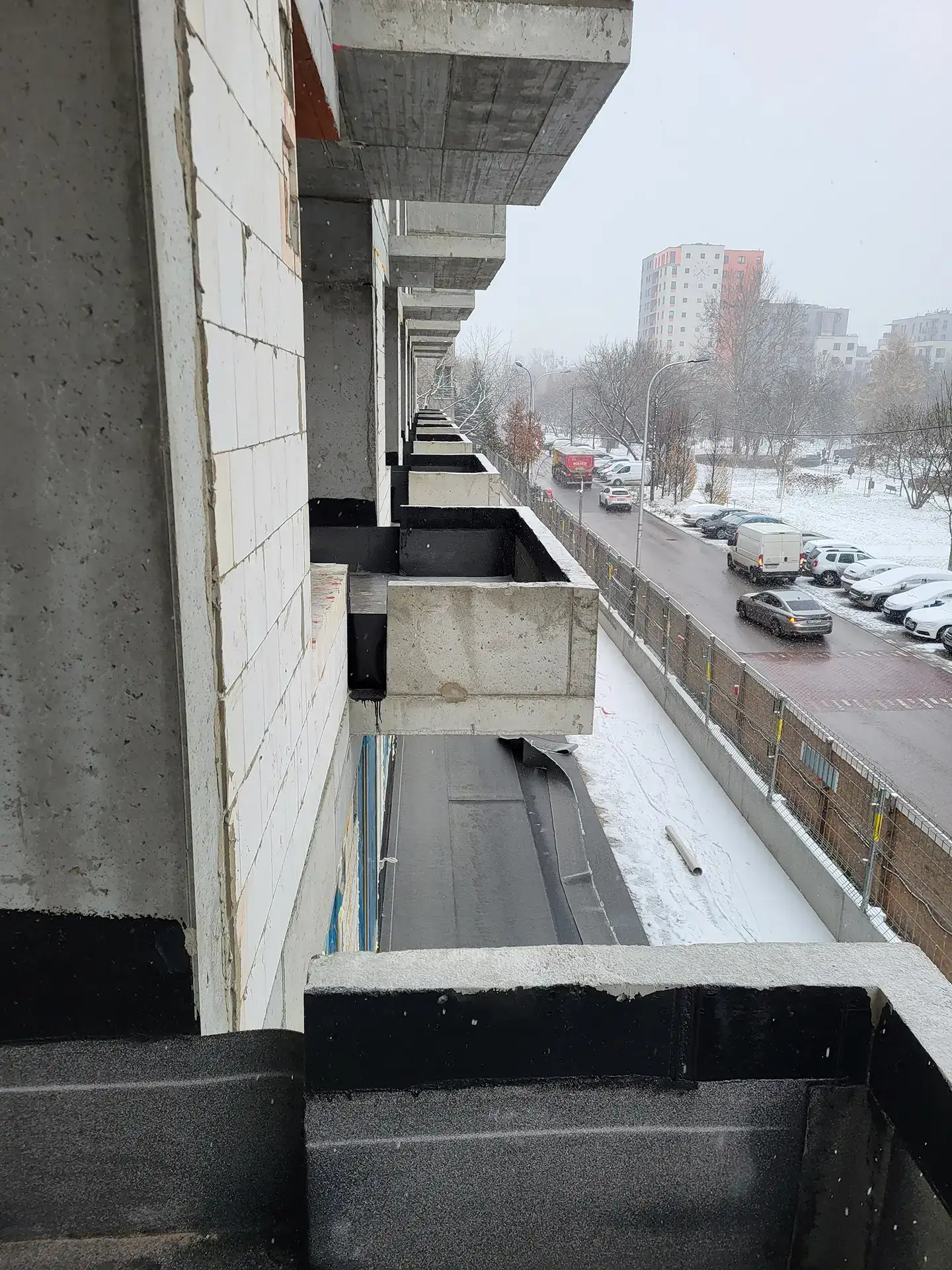 Postęp pracy inwestycji Splot Wola, Warszawa Wola