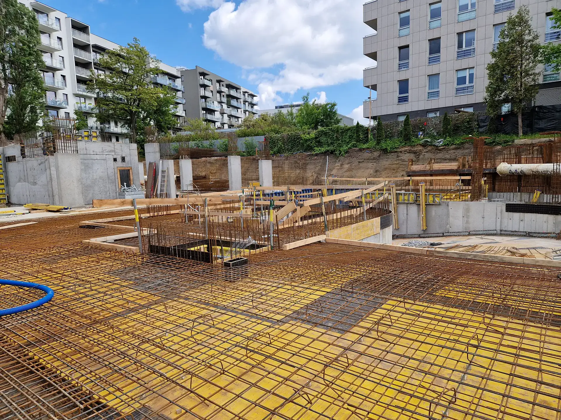 Postęp pracy inwestycji Splot Wola, Warszawa