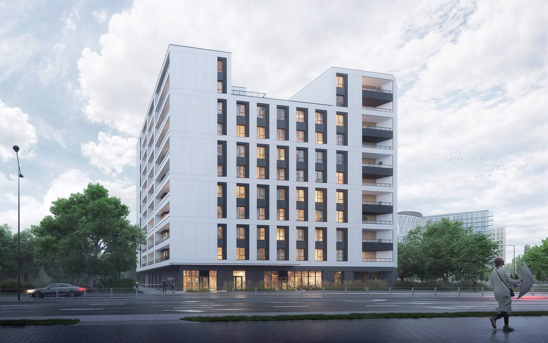 Budynek inwestycji Bukowinska,Warszawa