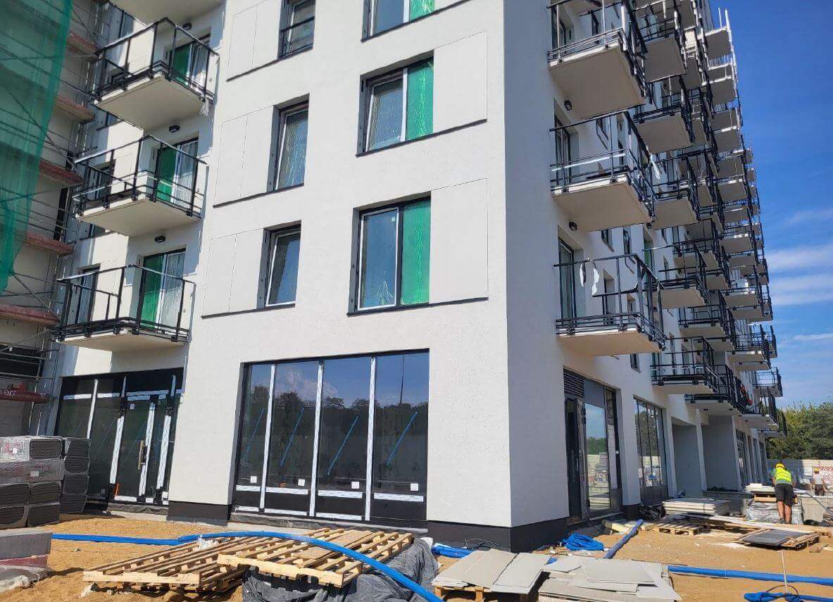Postep pracy budowy XYZ Place, Warszawa Wlochy:6