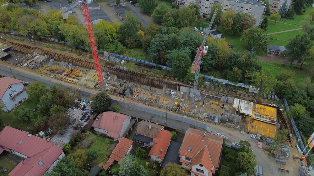 Postęp pracy inwestycji Takt Lirników, Kraków
