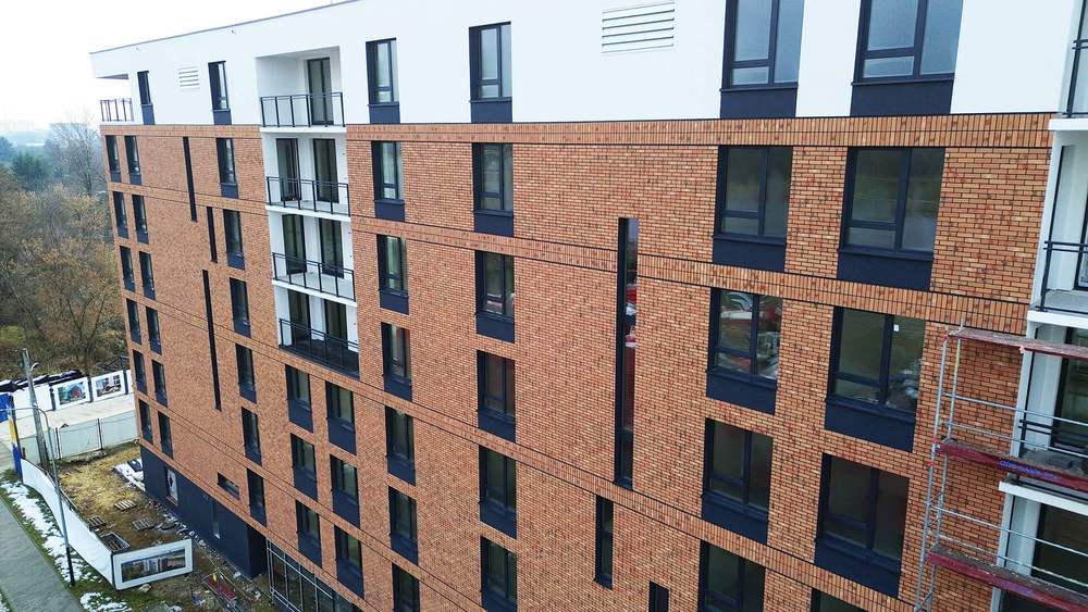 Postęp pracy inwestycji Apartamenty Portowa, Kraków