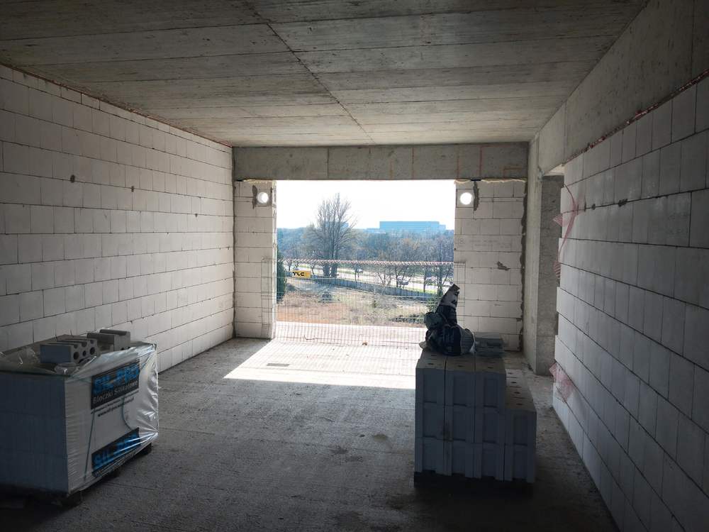 Postęp budowy inwestycji XYZ Place, Warszawa Włochy