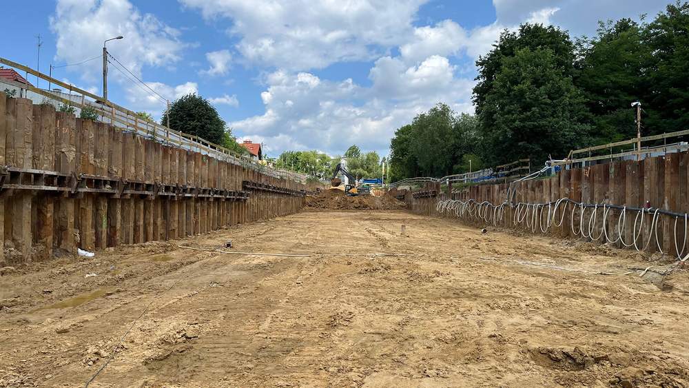 Postęp pracy inwestycji Takt Lirników, Kraków