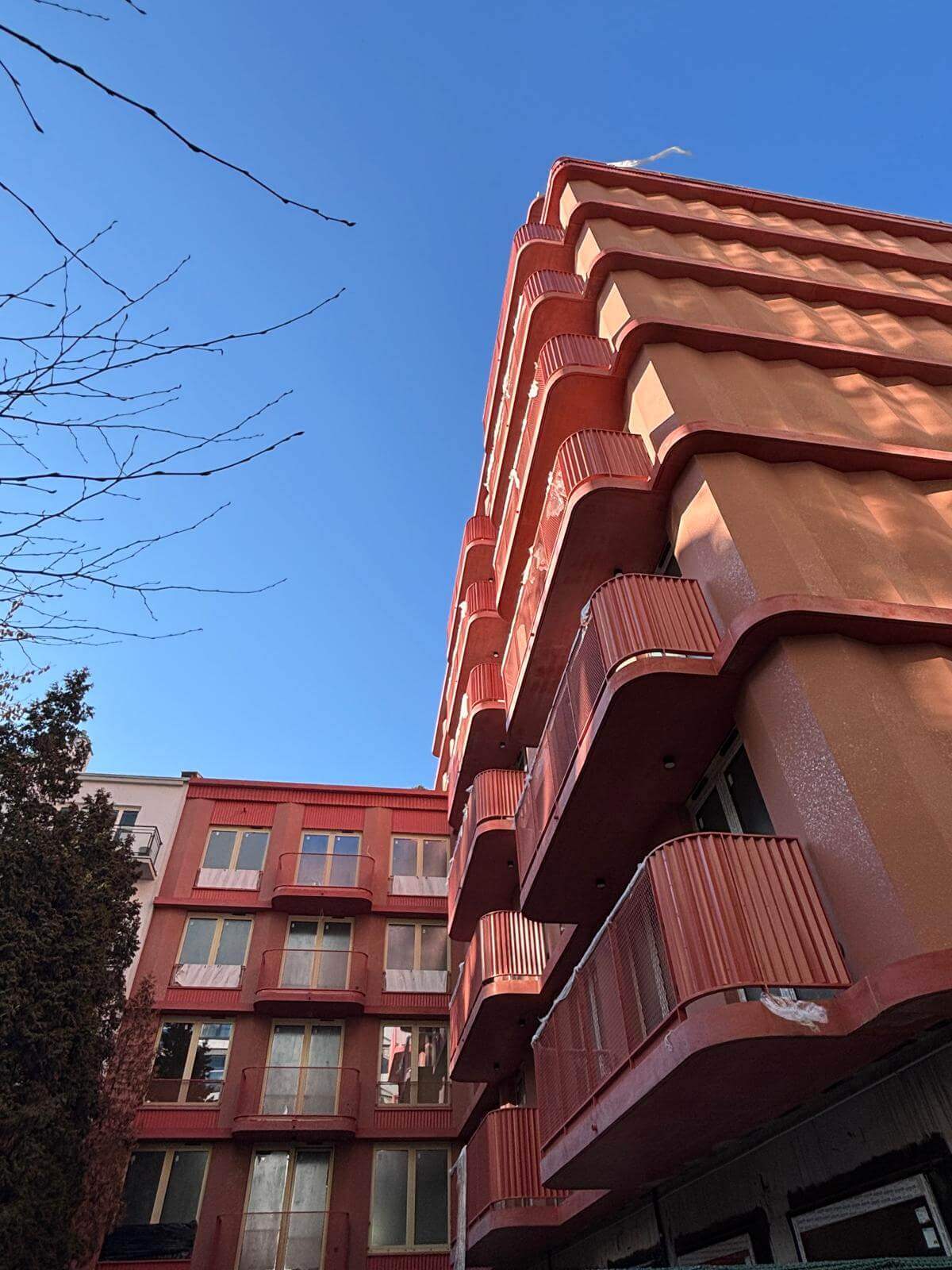 Postep budowy inwestycj Zelazna 54, Warszawa Wola