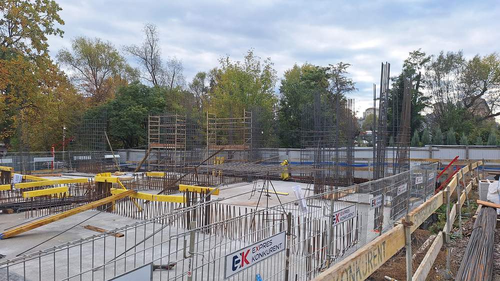 Postęp pracy inwestycji Takt Lirników, Kraków