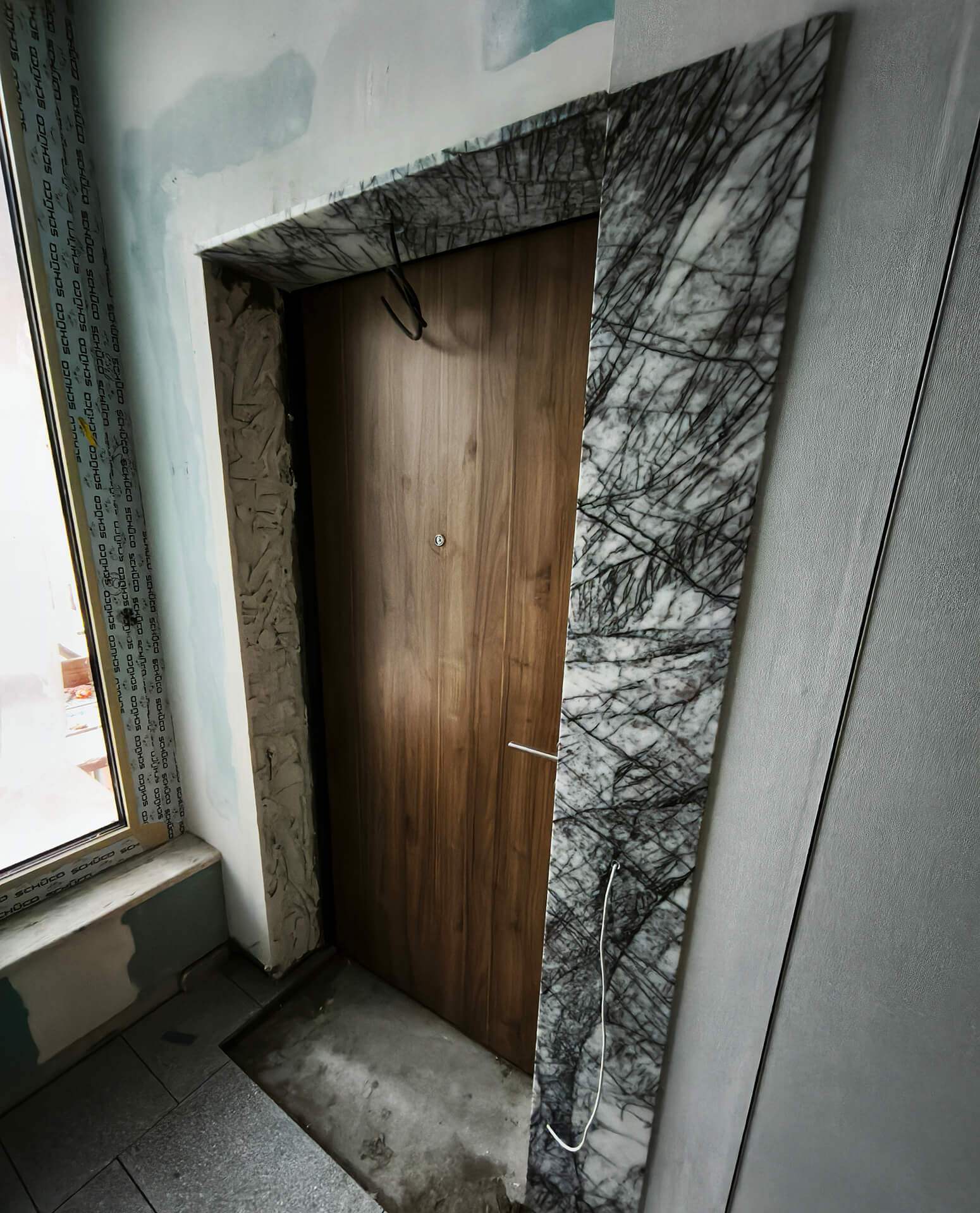 Postep pracy inwestycji Zelazna 54, Warszawa:2