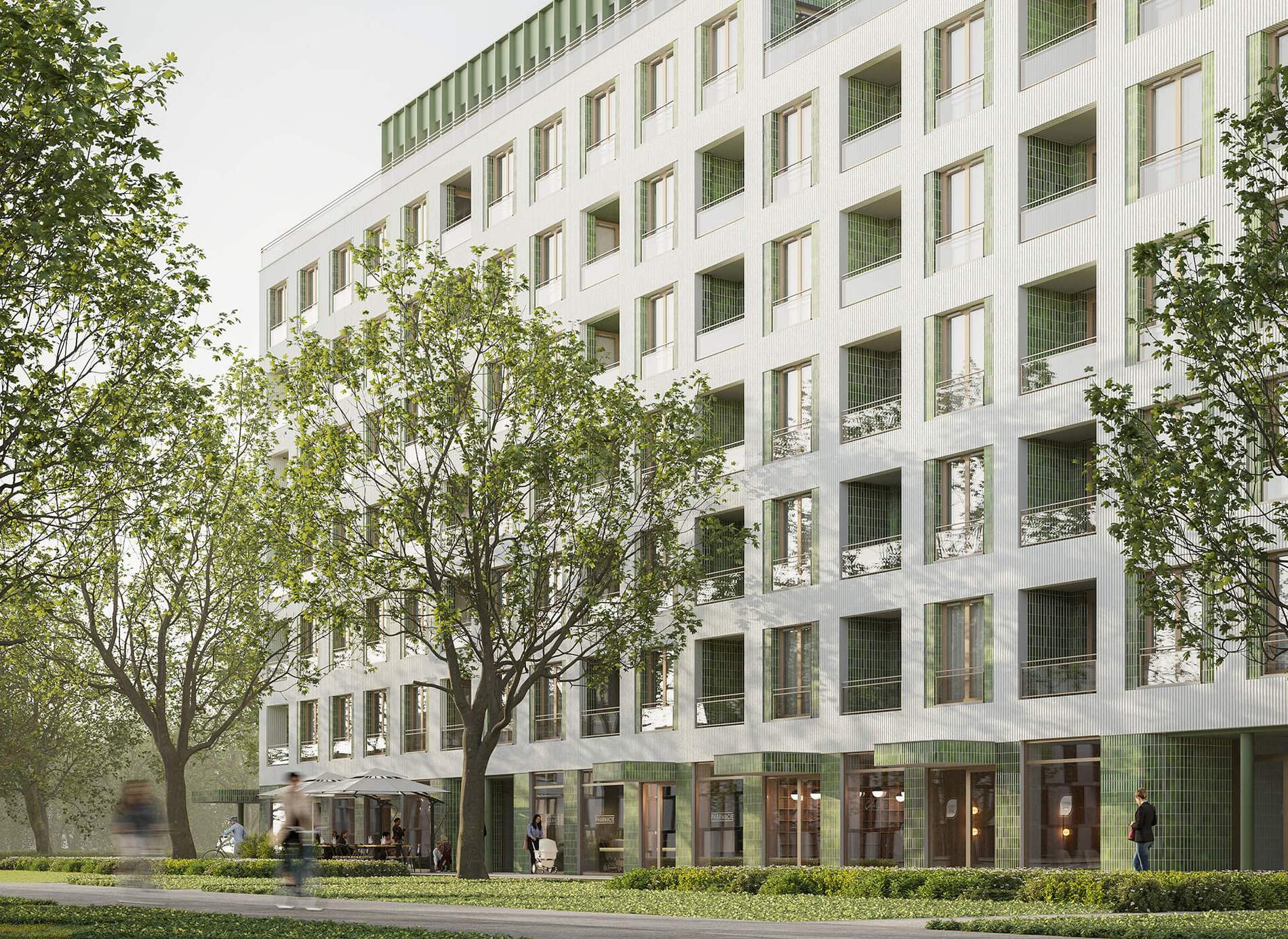 Budynek inwestycji Przasnyska 6a, Warszawa Zoliborz
