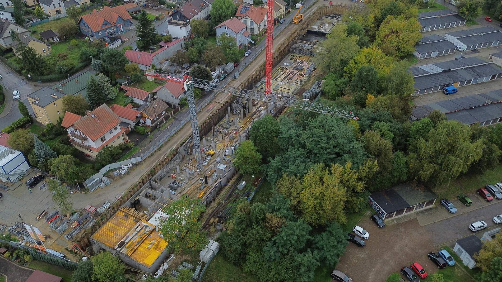 Postep pracy inwestycji Takt Lirnikow, Krakow:2