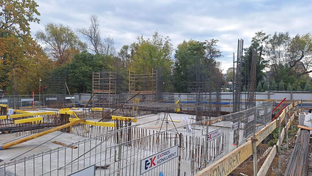 Postep pracy inwestycji Takt Lirników, Kraków