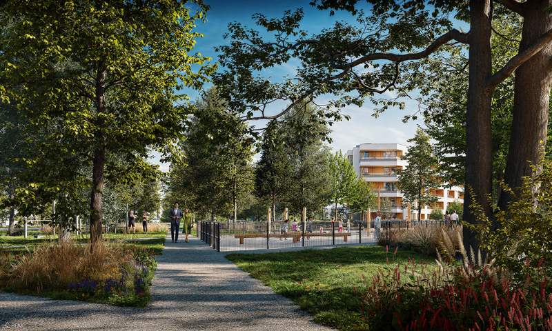 Budynek inwestycji Sady Zoliborz II, Warszawa Zoliborz:6