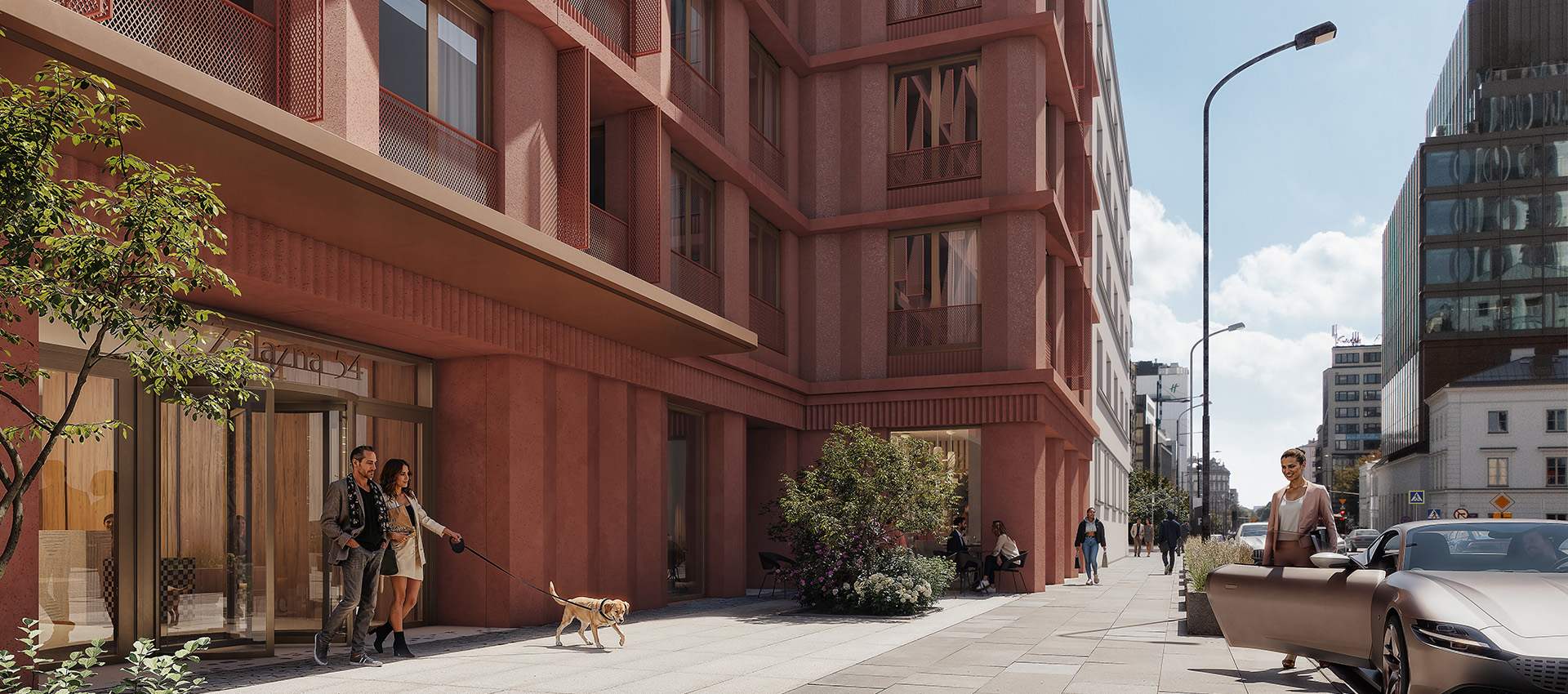 Budynek inwestycji Zelazna 54, Warszawa