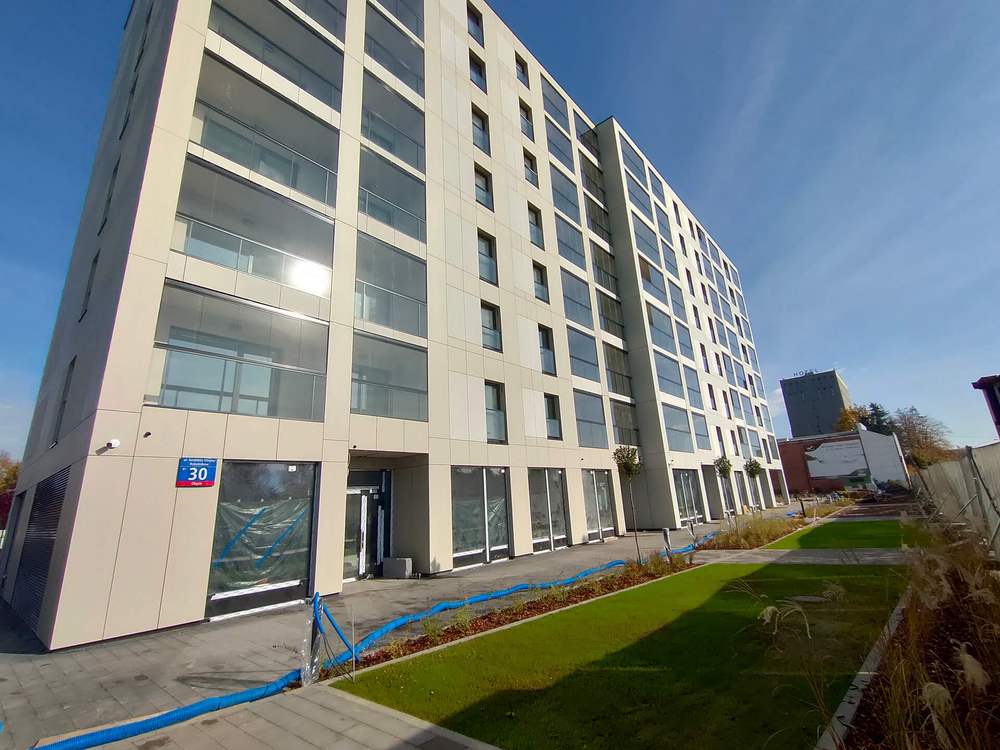 Postęp pracy inwestycji XYZ Place, Warszawa Włochy