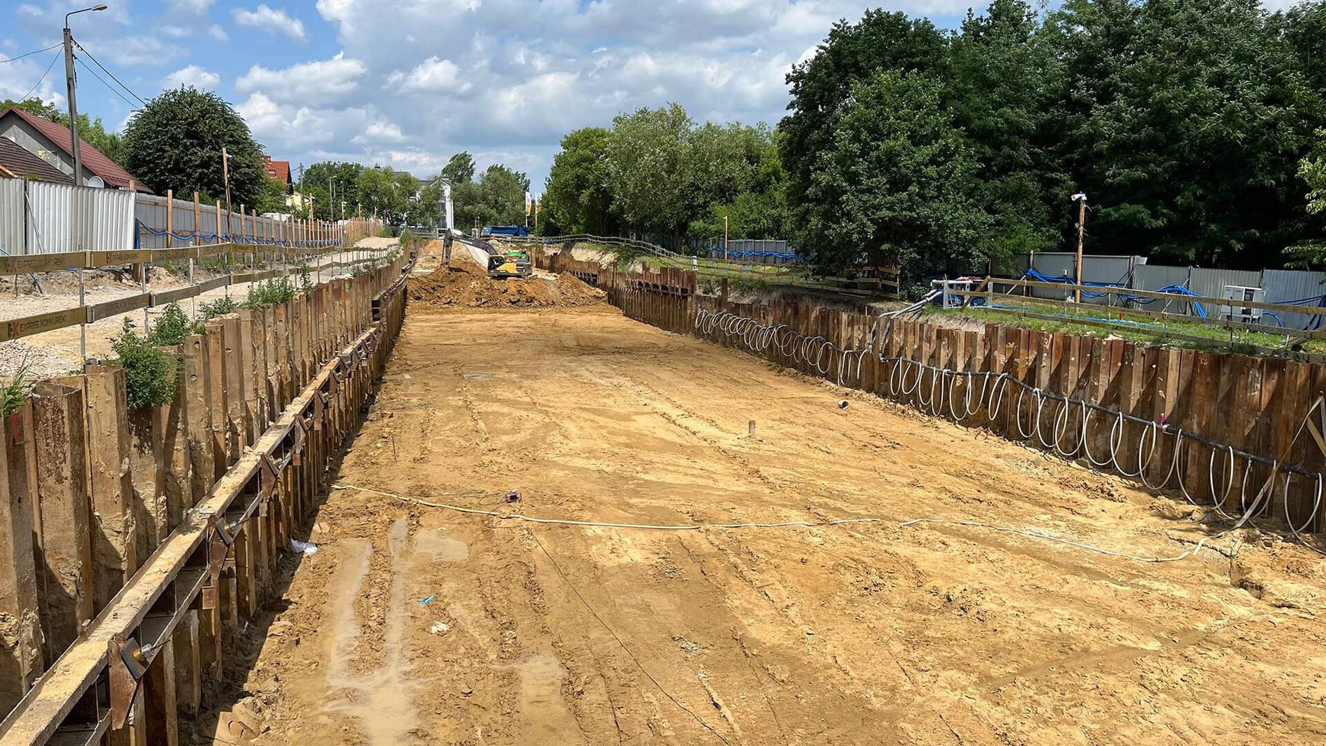 Postep pracy inwestycji Takt Lirnikow, Krakow:2