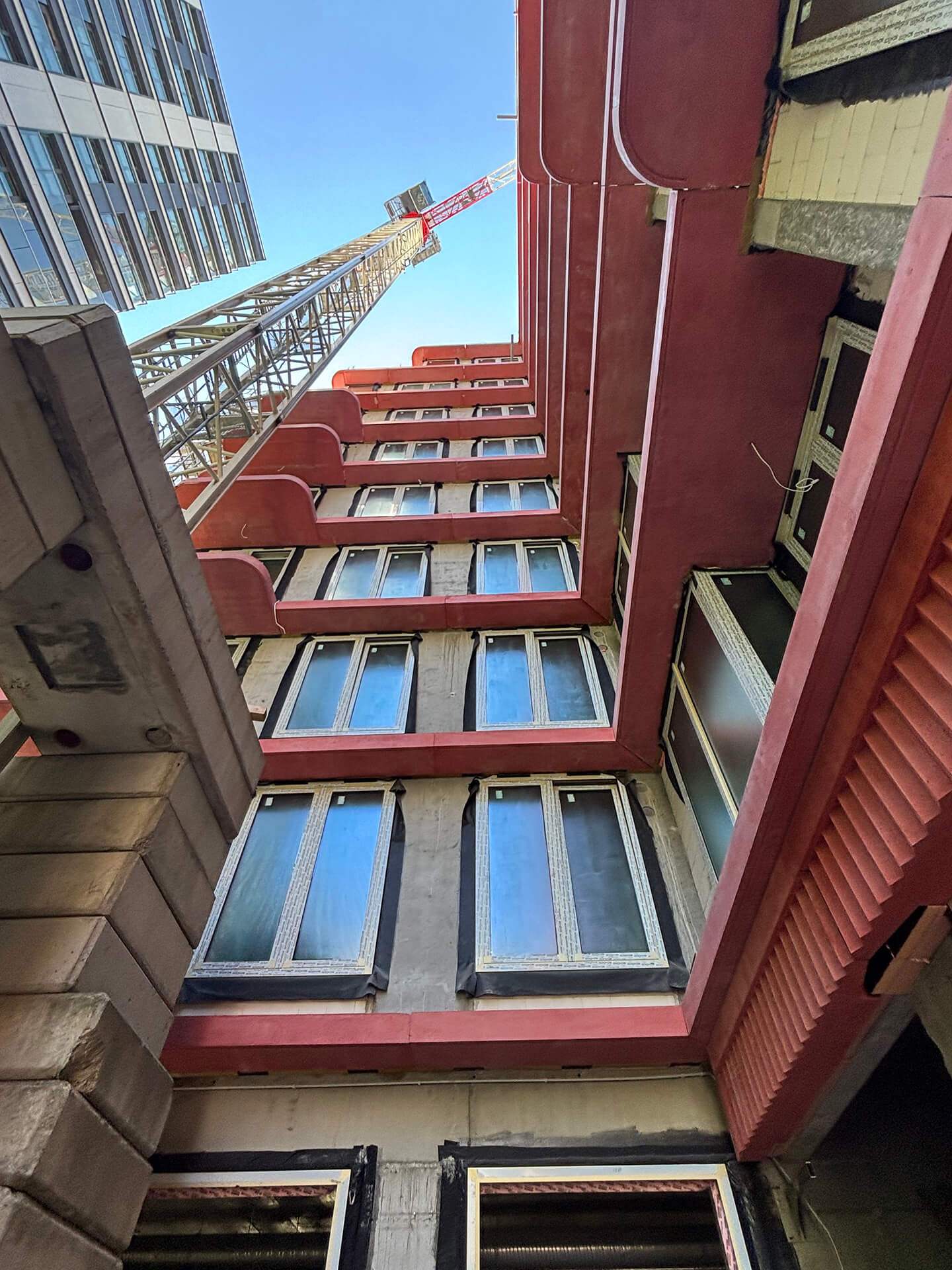 Postep pracy inwestycji Zelazna 54, Warszawa Wola:3