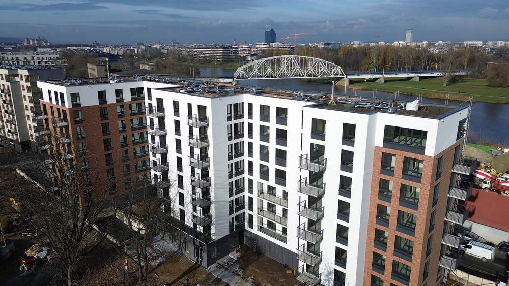 Postęp pracy Apartamenty Portowa view