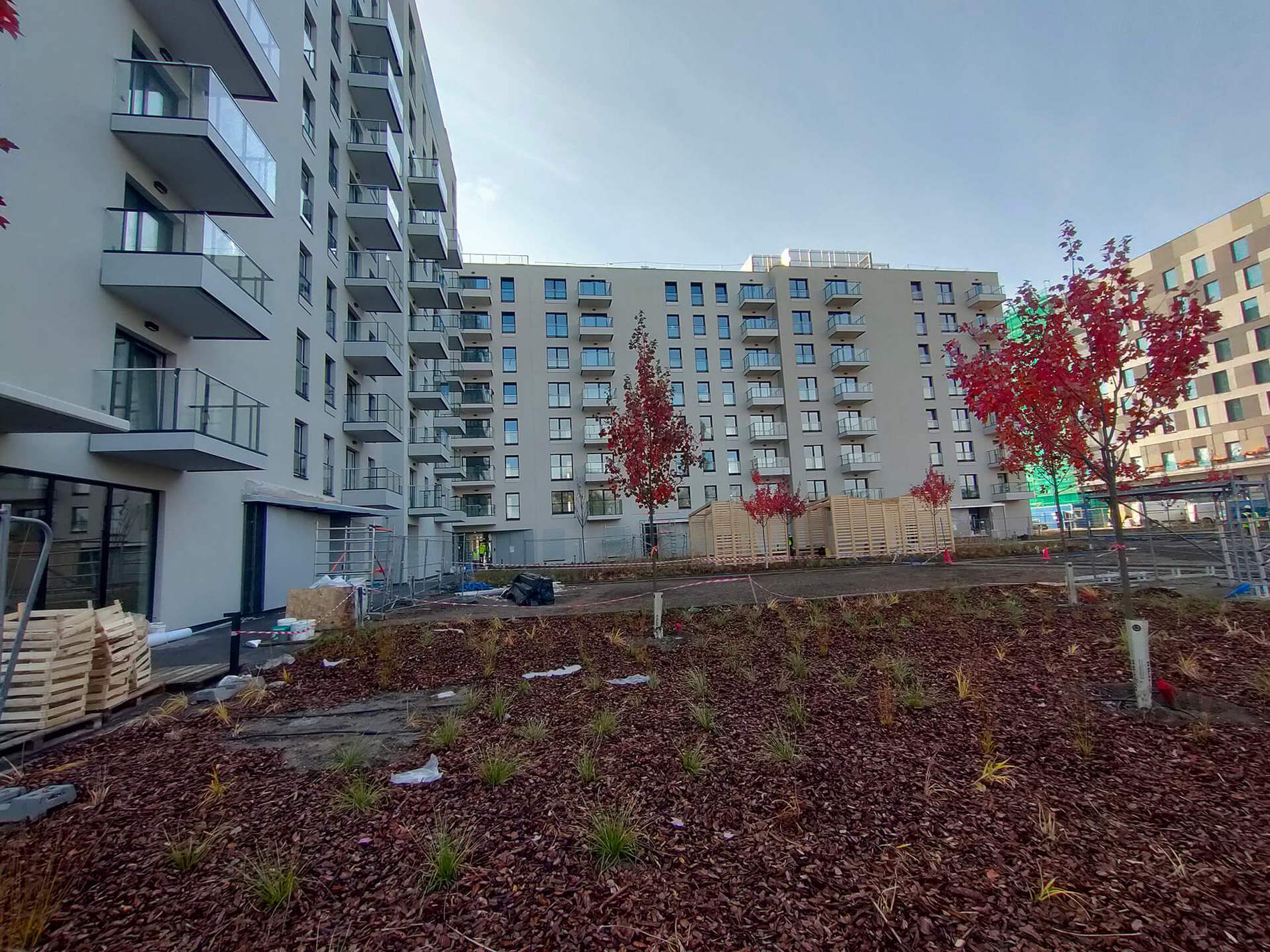 Postep pracy inwestycji XYZ Place, Warszawa Wlochy:7