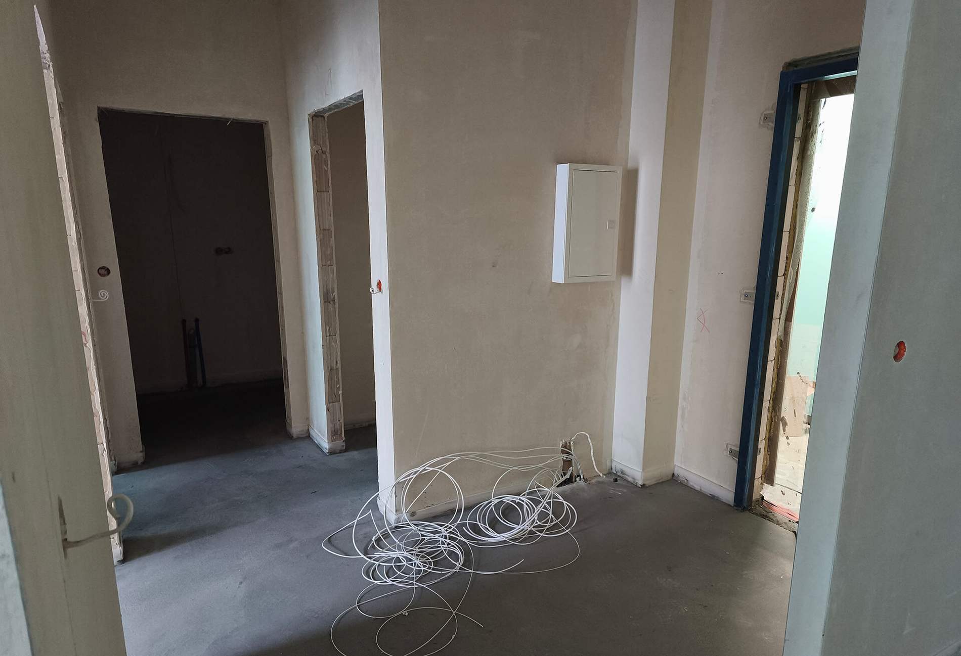 Postep pracy inwestycji Zelazna 54, Warszawa:3