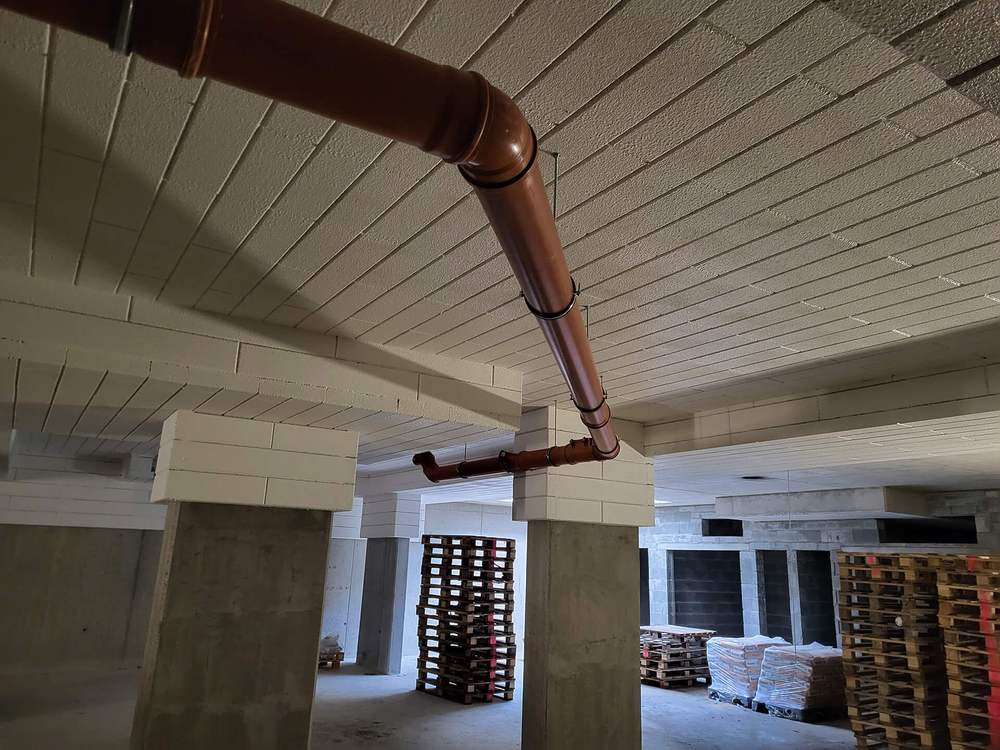 Postep pracy inwestycji Splot Wola, Warszawa Wola