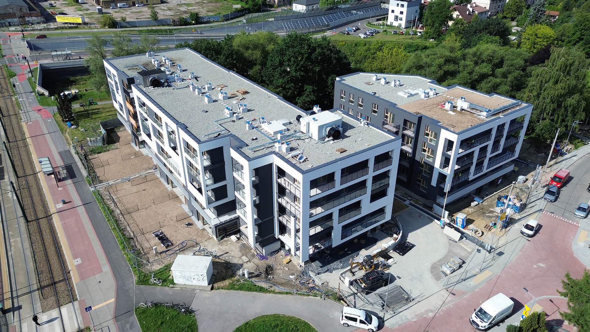 Postep pracy inwestycji Do Wilgi, Krakow:6