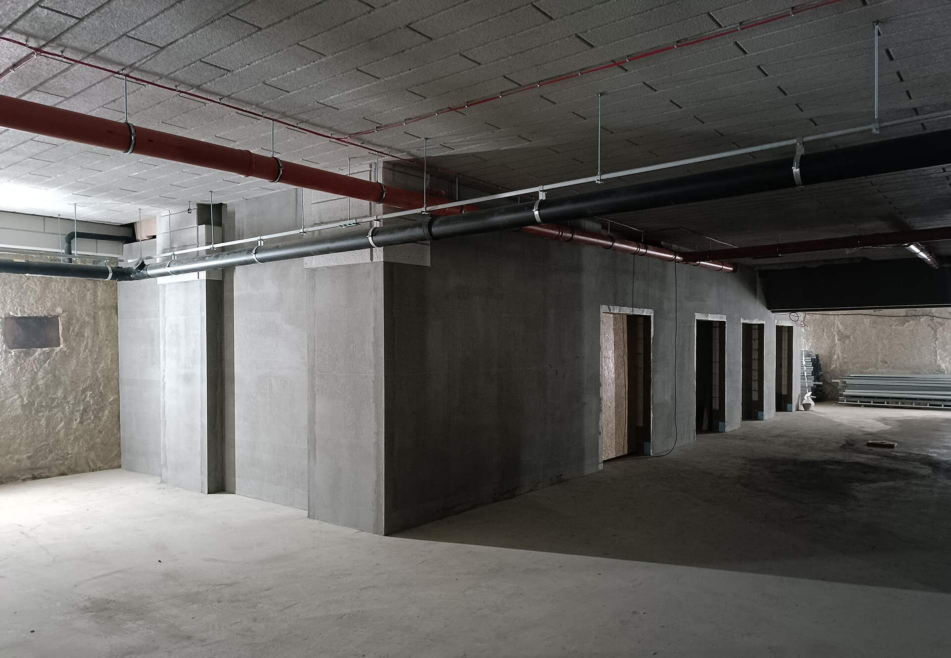 Postep pracy budowy inwestycji Zelazna 54, Warszawa Wola-4
